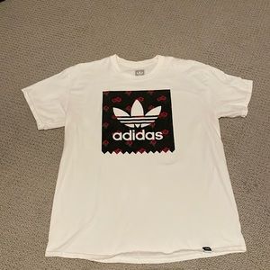 Adidas Originals BB Wallpaper Rose Graphic T-Shirt Tee Mens L Large GUC